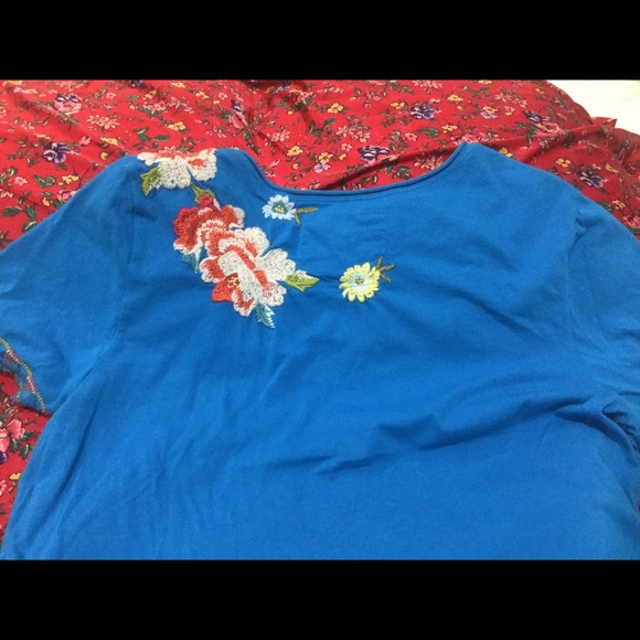 JOHNNY WAS blouse size L perfect condition - Picture 8 of 8